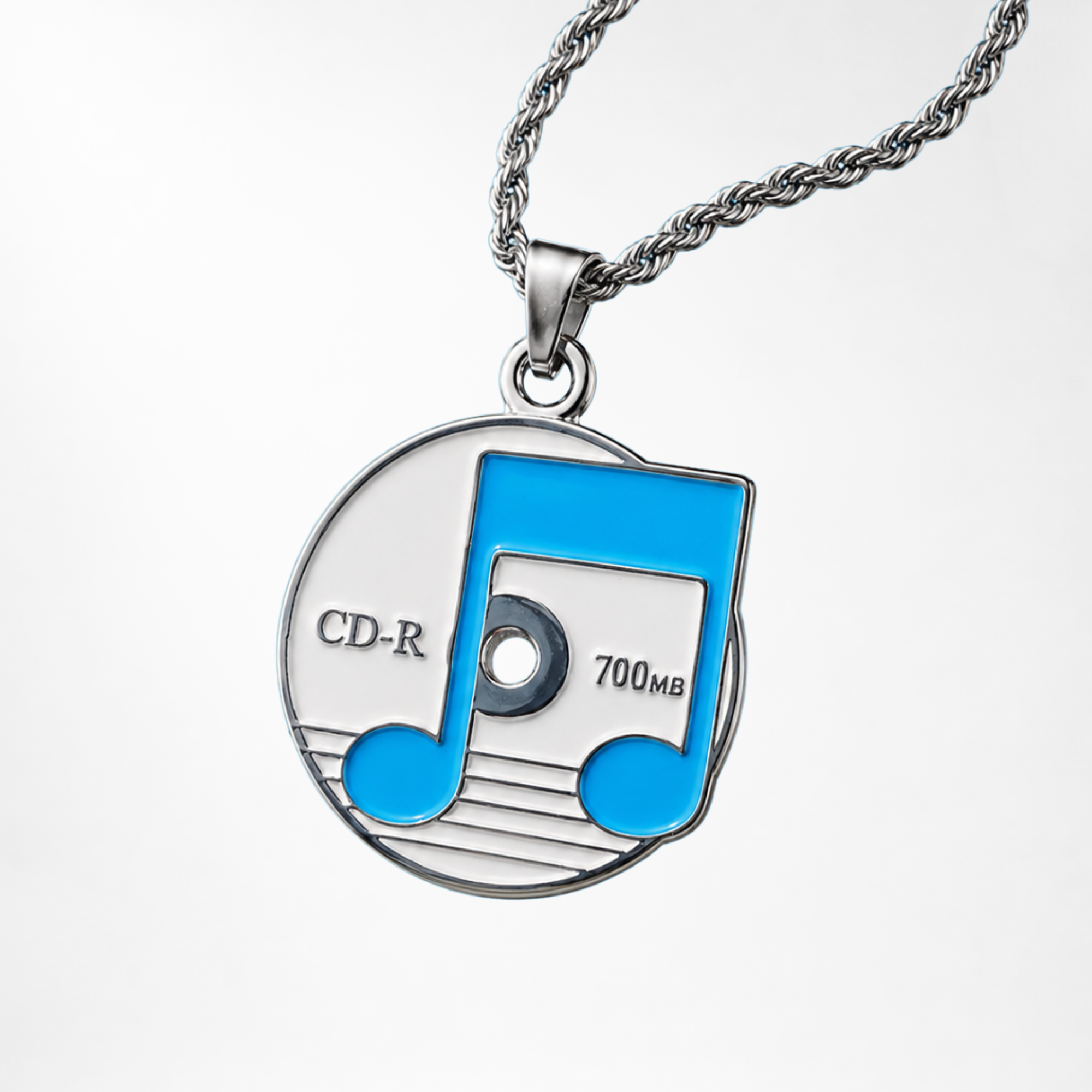 CD-R Music Necklace
