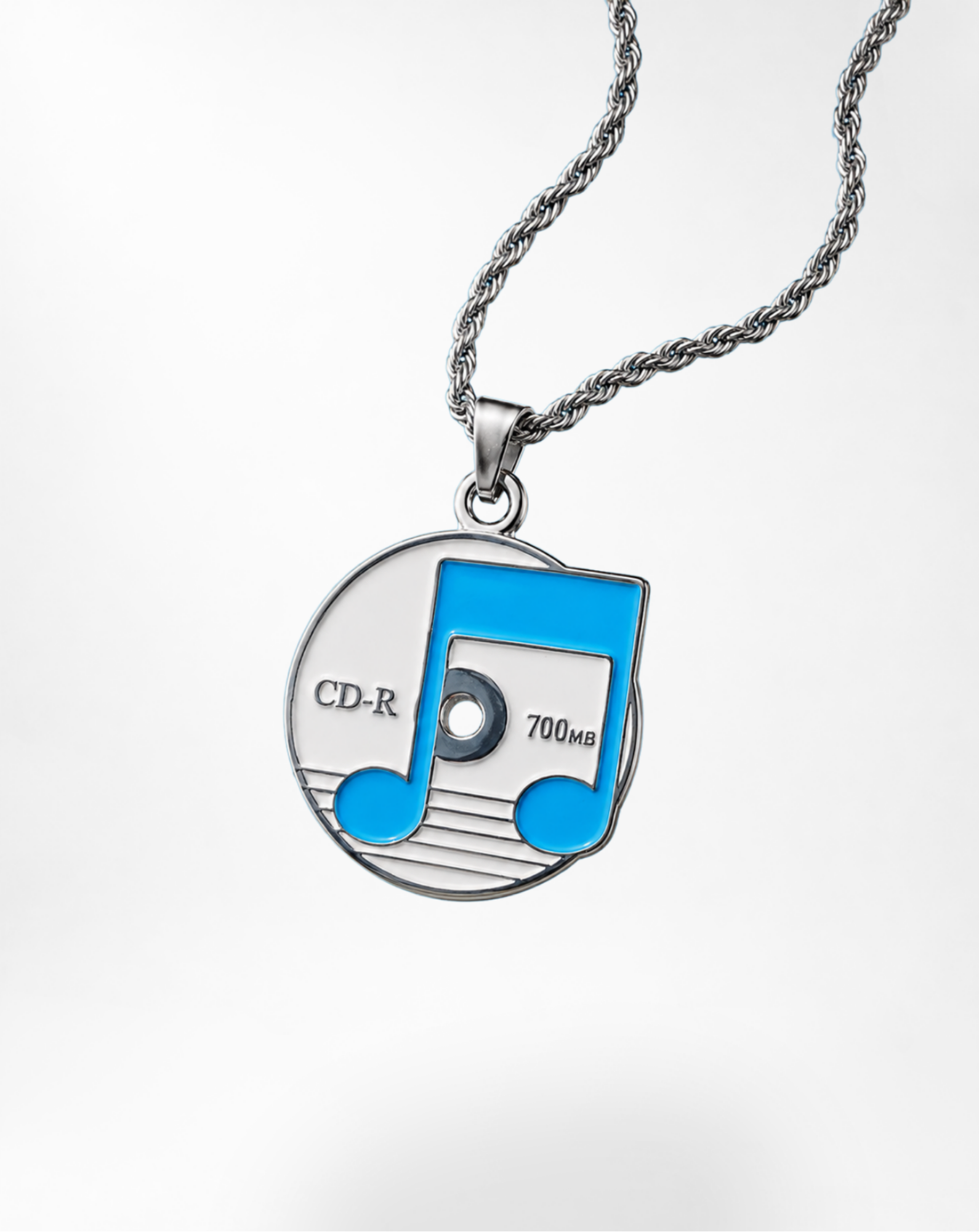 CD-R Music Necklace