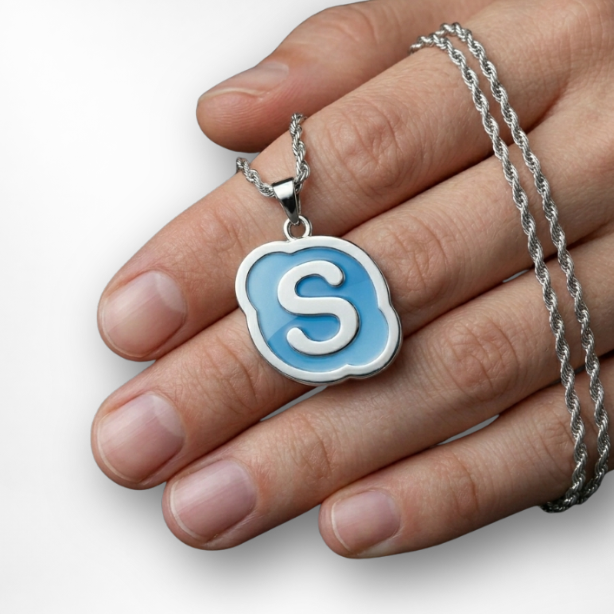 Skype Necklace hover