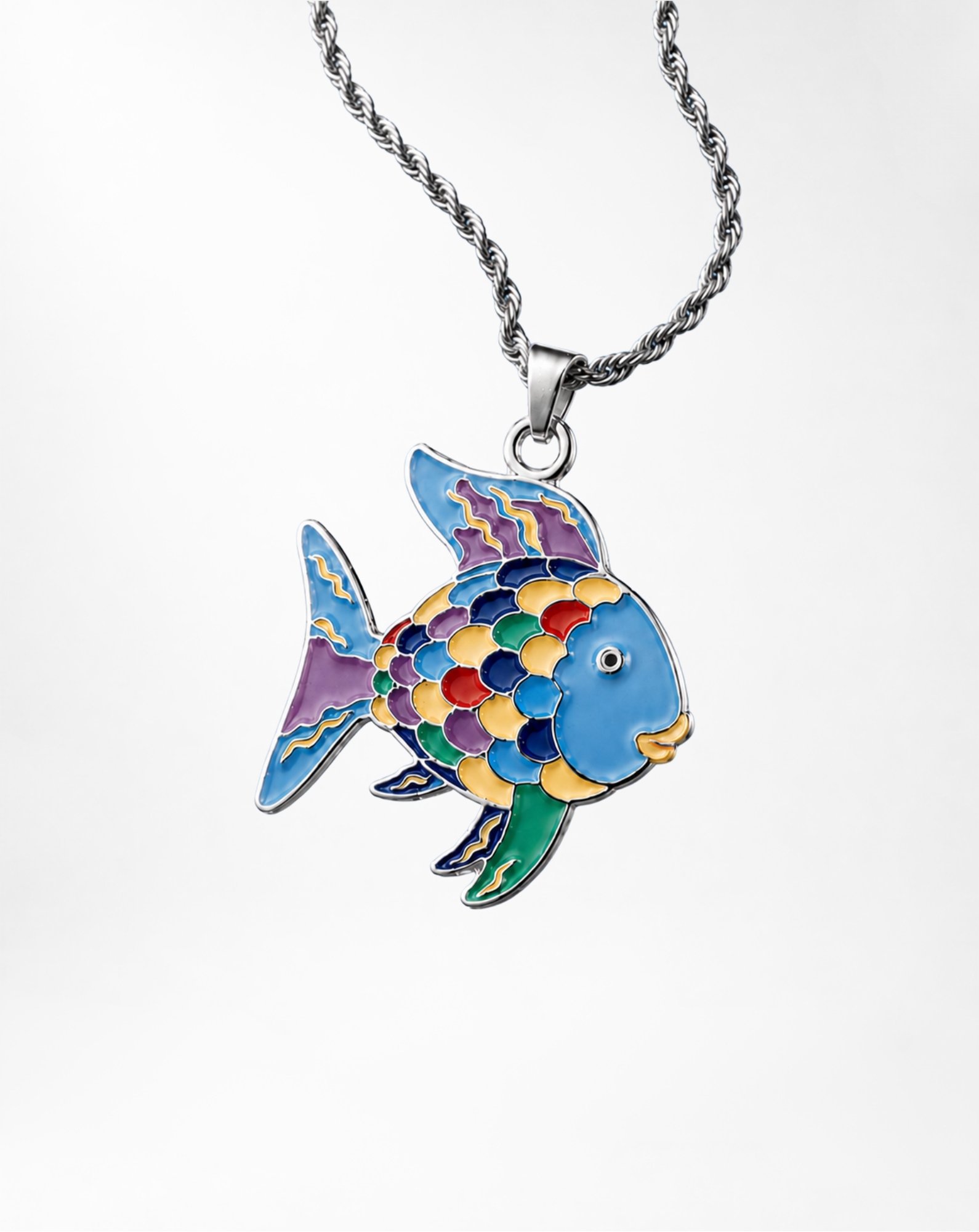 Rainbow Fish Necklace