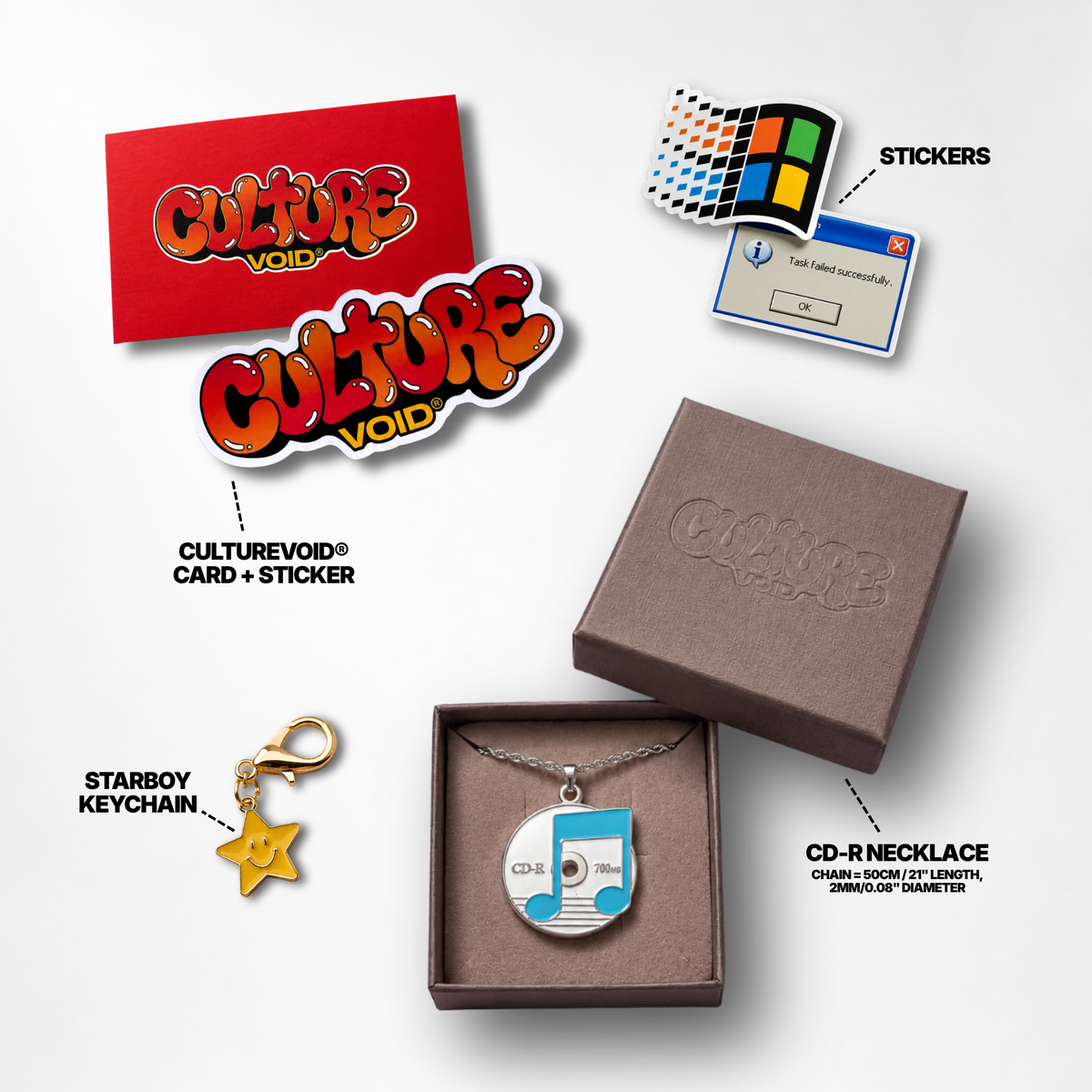 CD Music Necklace