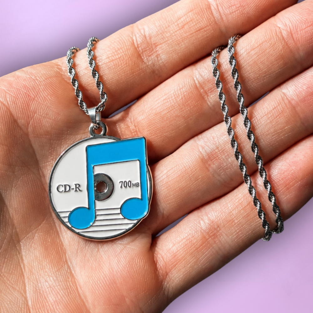 Cd-Music Necklace