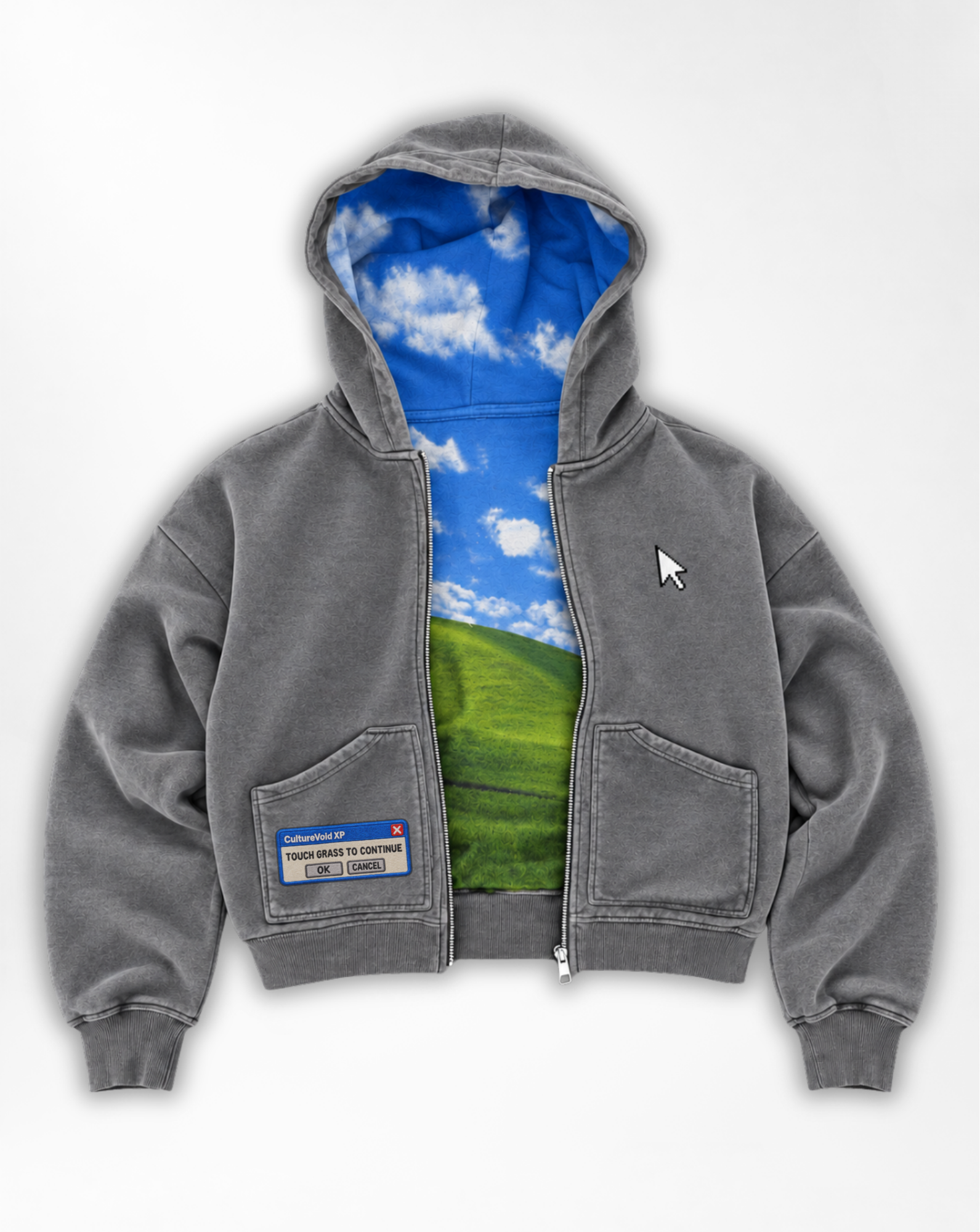 BLISS ZIP-UP SWEATER