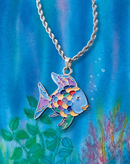 Rainbow Fish Necklace