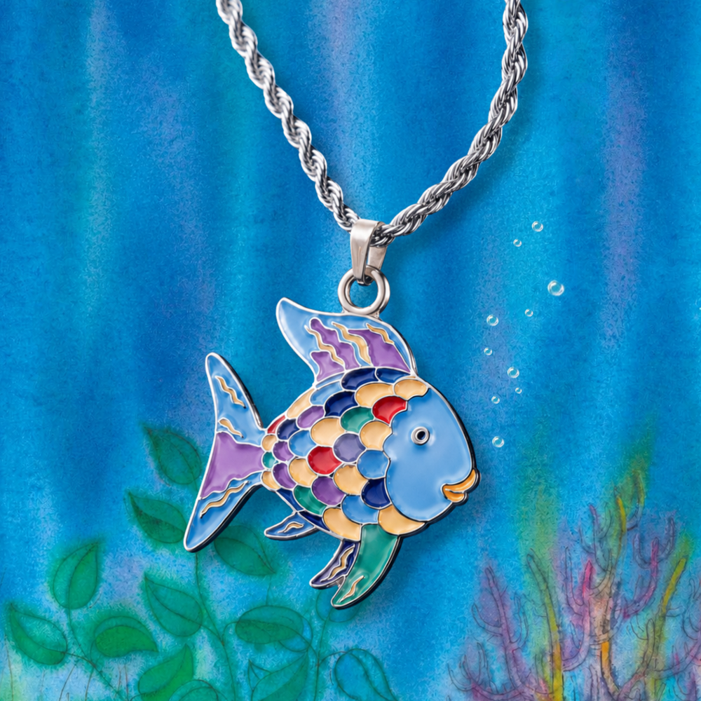 Rainbow Fish Necklace