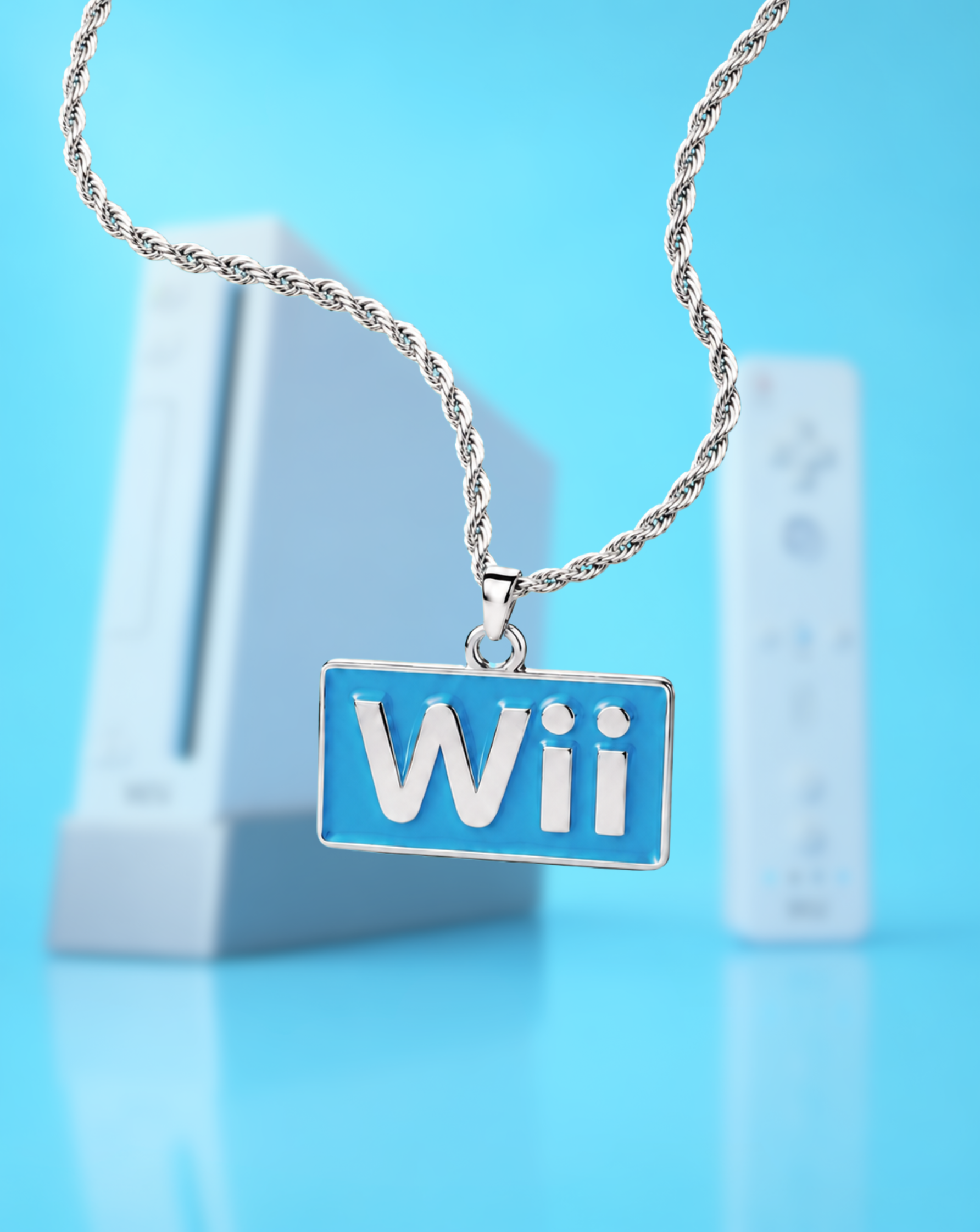 White Brick necklace