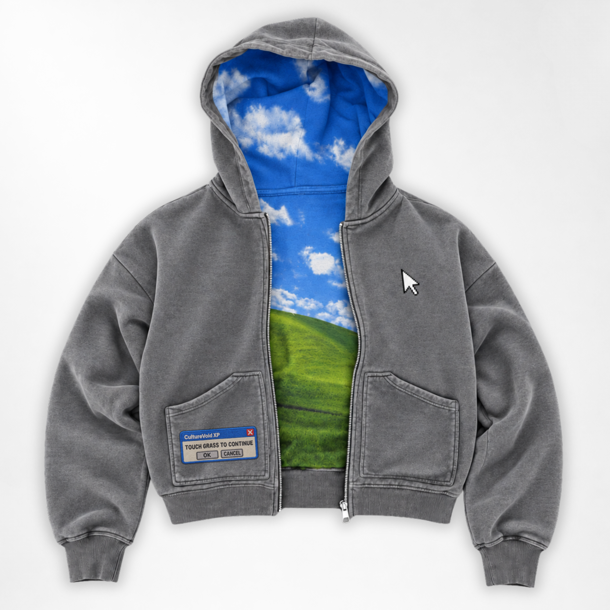 BLISS ZIP-UP SWEATER